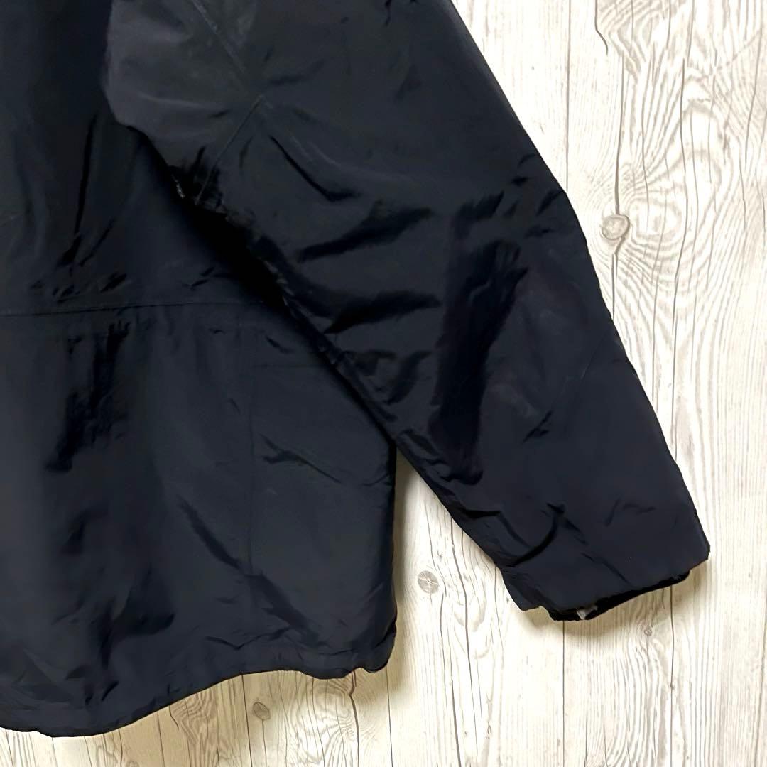 ノースフェイス★３WAY　マウンテンパーカー　ライナー付　XXL　黒　ロゴ刺繍