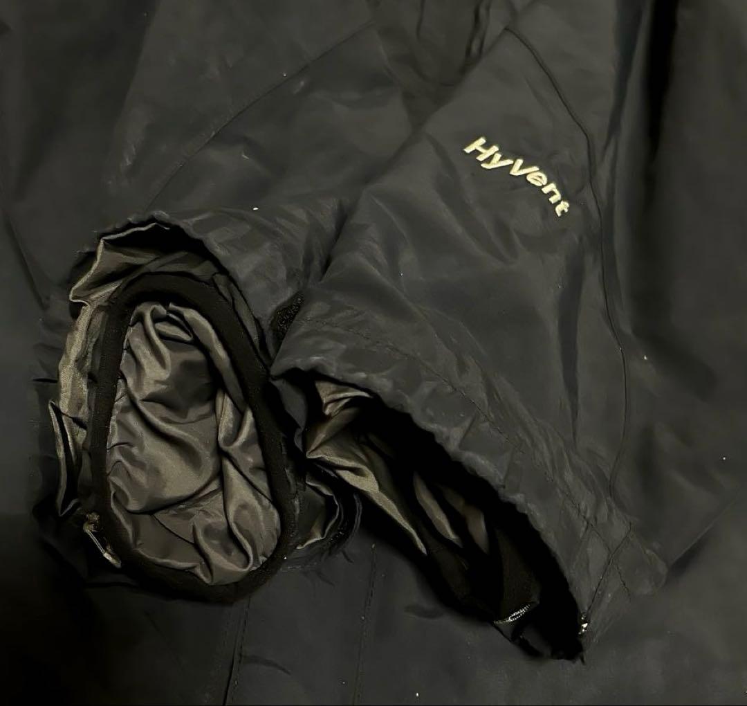 ノースフェイス★３WAY　マウンテンパーカー　ライナー付　XXL　黒　ロゴ刺繍