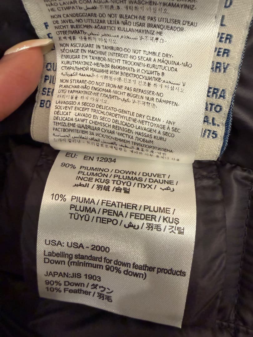 モンクレール　レディース　ロングダウン