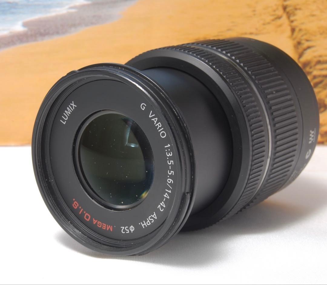 軽量❤️簡単操作 LUMIX DMC-GF7 スマホ転送 自撮り対応の一眼カメラ