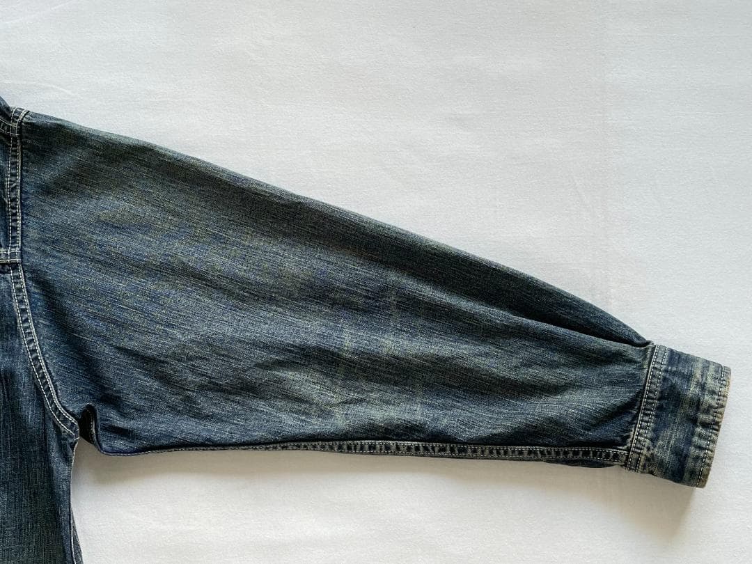 ネイバーフッド デニムシャツ インディゴ Lサイズ位