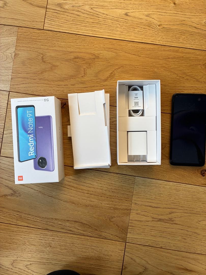 Xiaomi Redmi Note 9T 5G 本体 ブラック