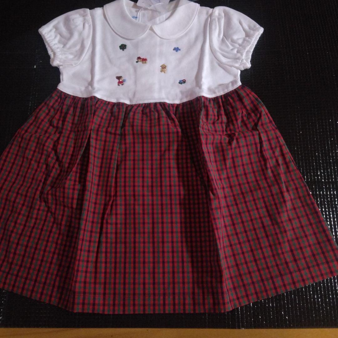 ファミリア　タグ付き新品　ワンピース（90）