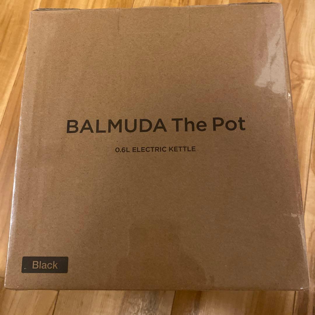 BALMUDA The Pot 0.6L electric kettle 黒
