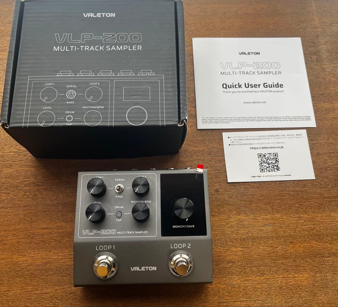 VALETON VLP-200 マルチトラックルーパー　サンプラー