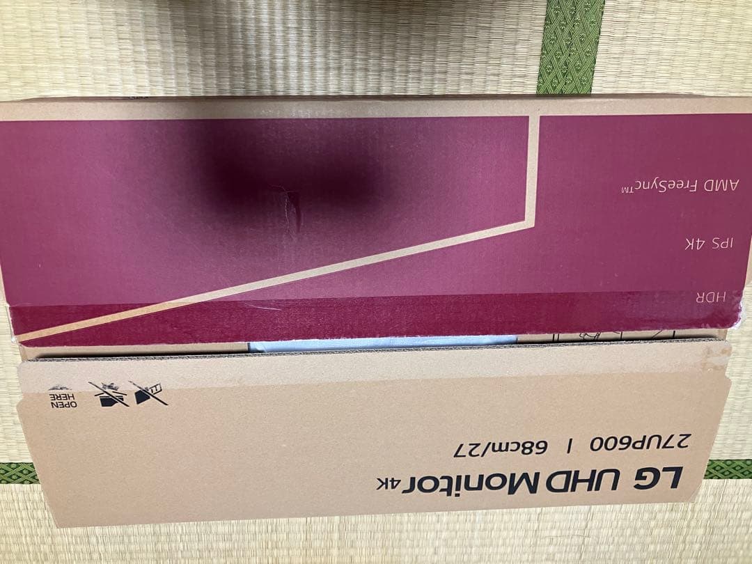 LG 27インチ4Kモニタ27UP600-W