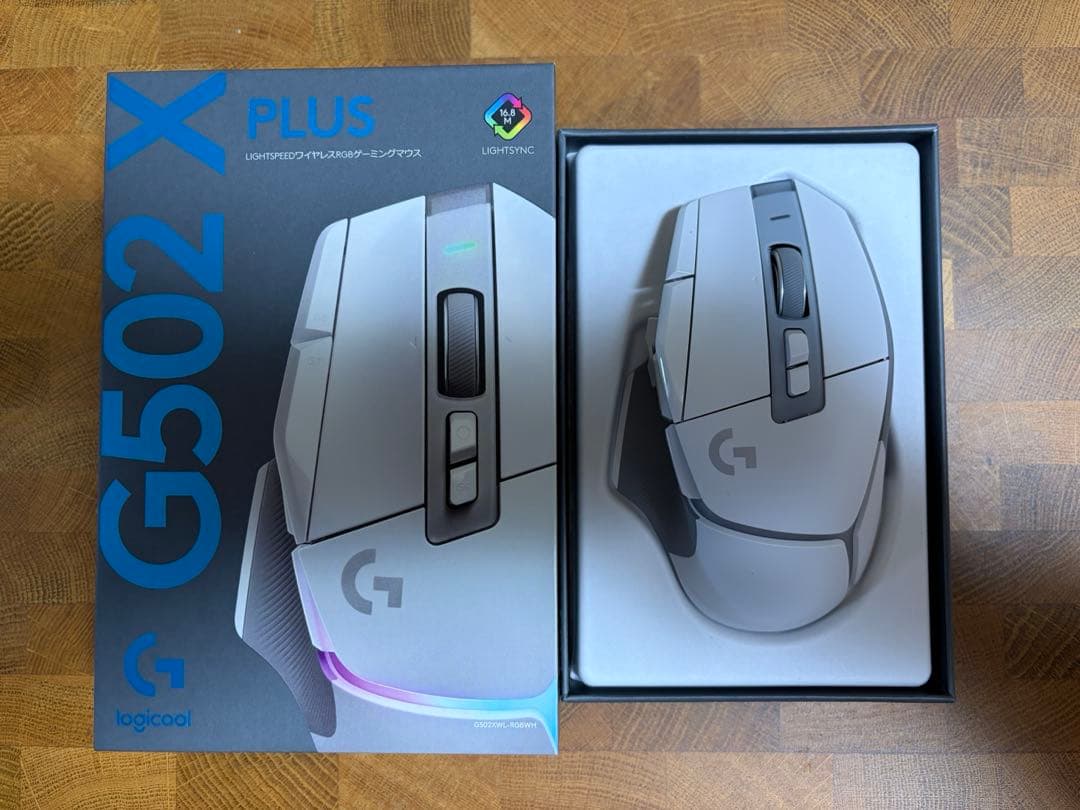新品開封Logicool G502X Plus LIGHTSPEED ワイヤレス