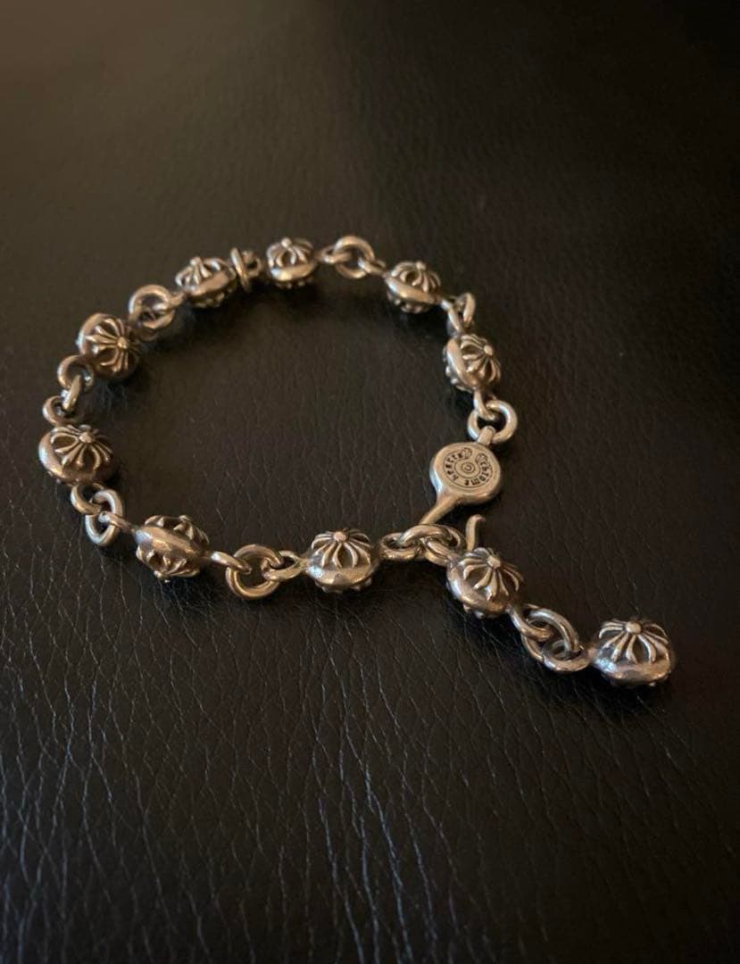 クロムハーツ クロスボールブレスレット