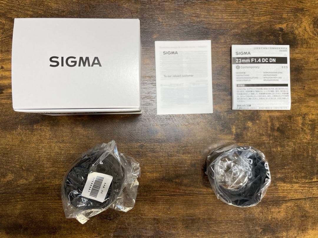 （保証期間あり）　SIGMA 23mm F1.4 DC DN SONY E