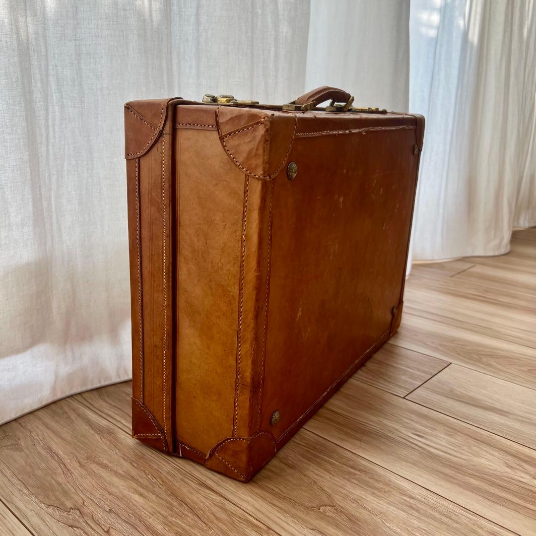 アンティーク レザートランク ヴィンテージ