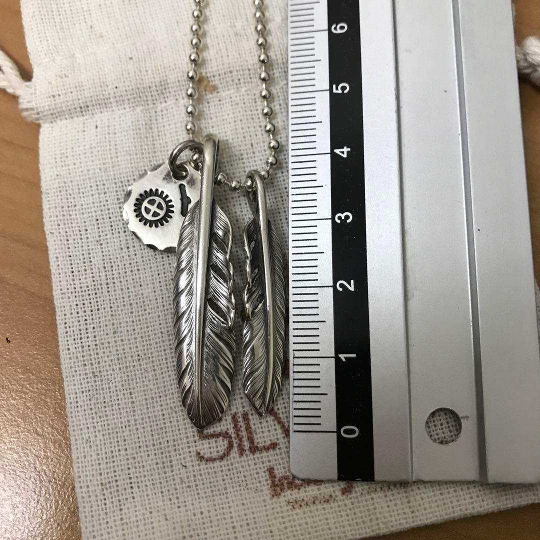 SILVER 501 オリジナルフェザーネックレス