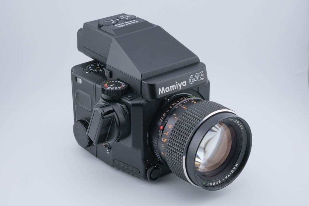 フィルムカメラ Mamiya M645 Super + 80mm F1.9