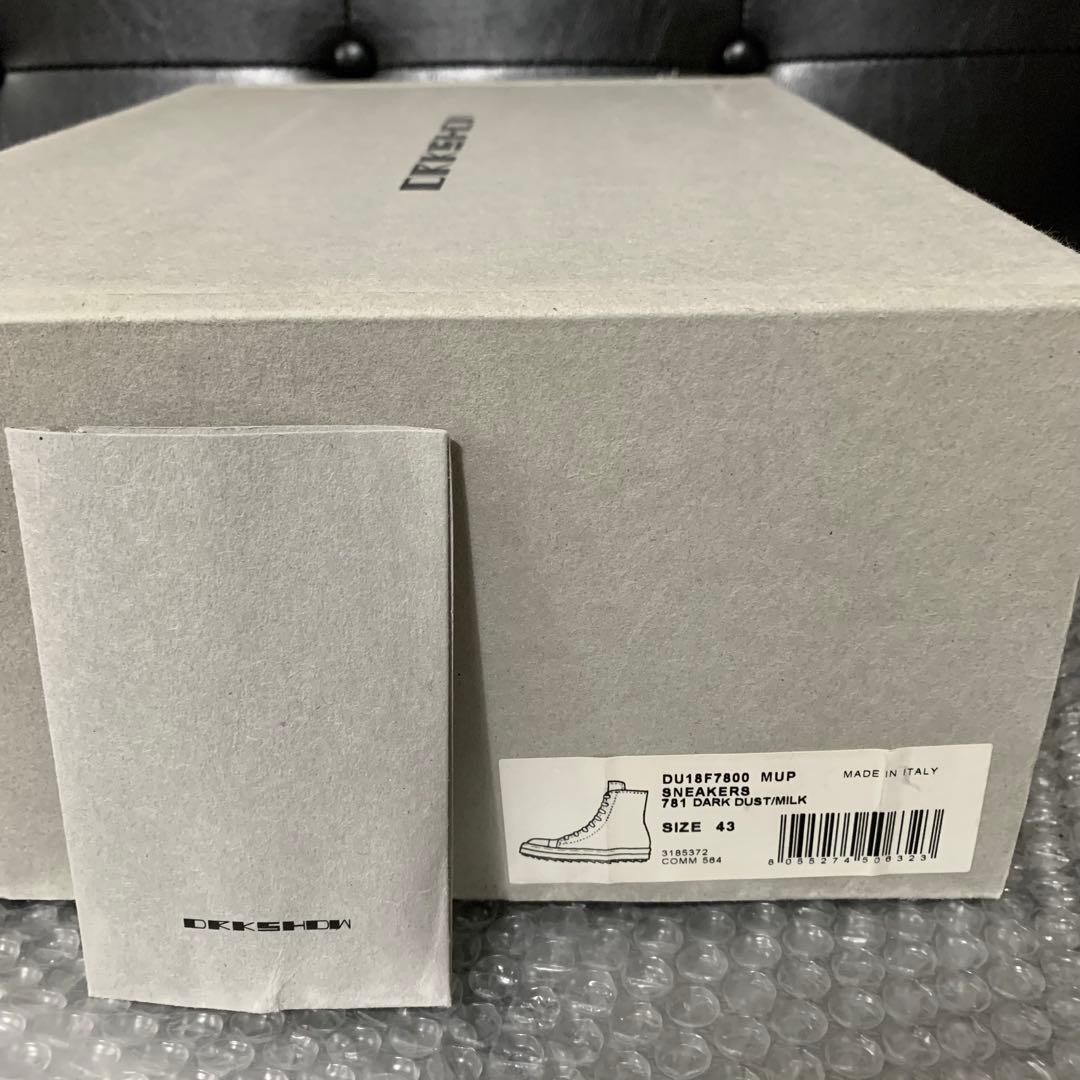 Rick Owens DRKSHDW RAMONES EU43 ラモーンズ