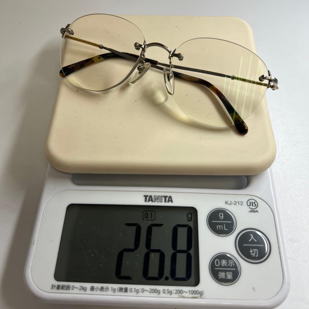K18刻印 Paris 鼈甲眼鏡 26.8g 東キ8-0124☆2F トコチ