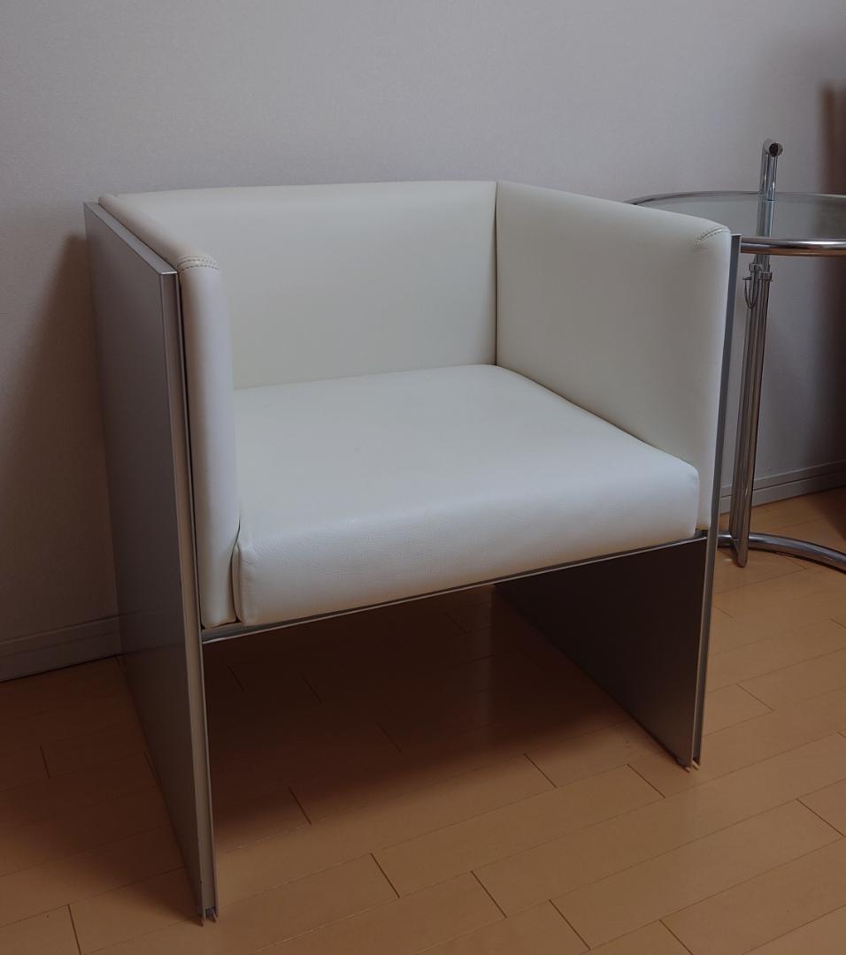 CASSINA IXC カッシーナ チェア レザー ホワイト 美品