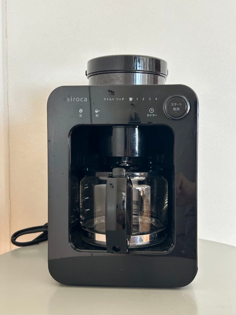 2025年製 ・siroca コーヒーメーカー SC-A271