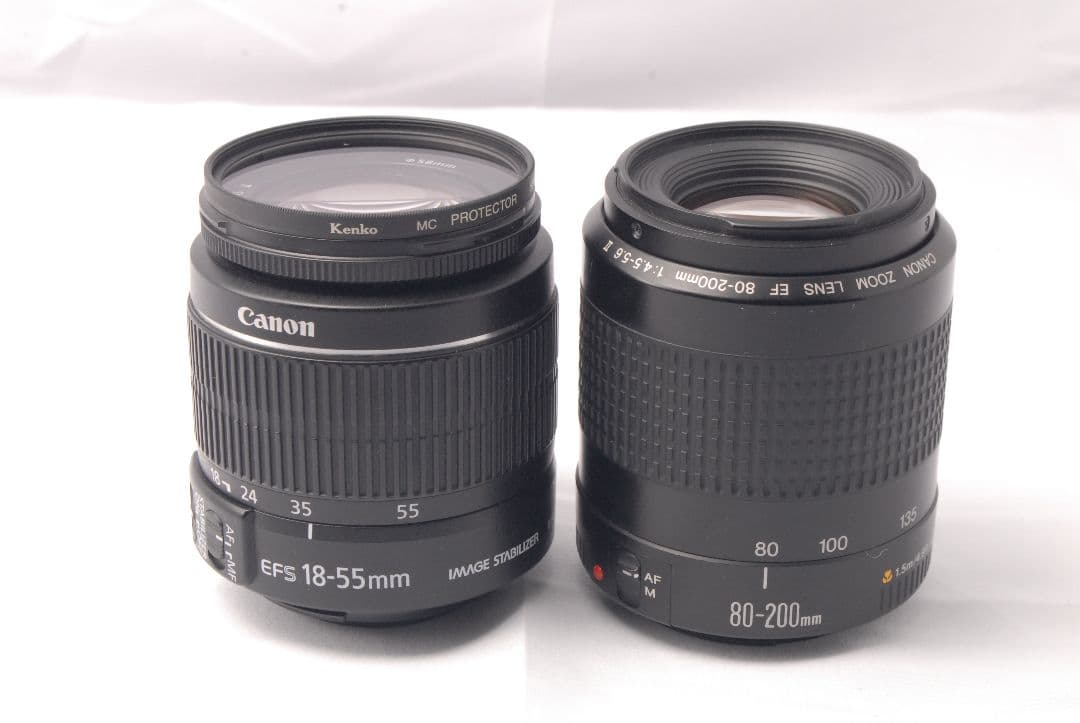 Canon EOS Kiss X5 ★望遠レンズ付☆Wレンズ☆ 一眼レフカメラ★