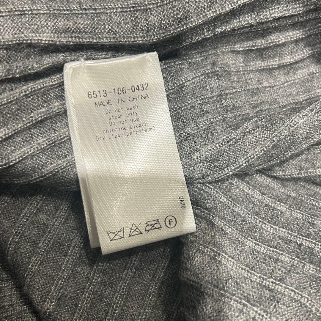 Drawer ドゥロワー カシミヤ シルク リブ タートル ネック ニット