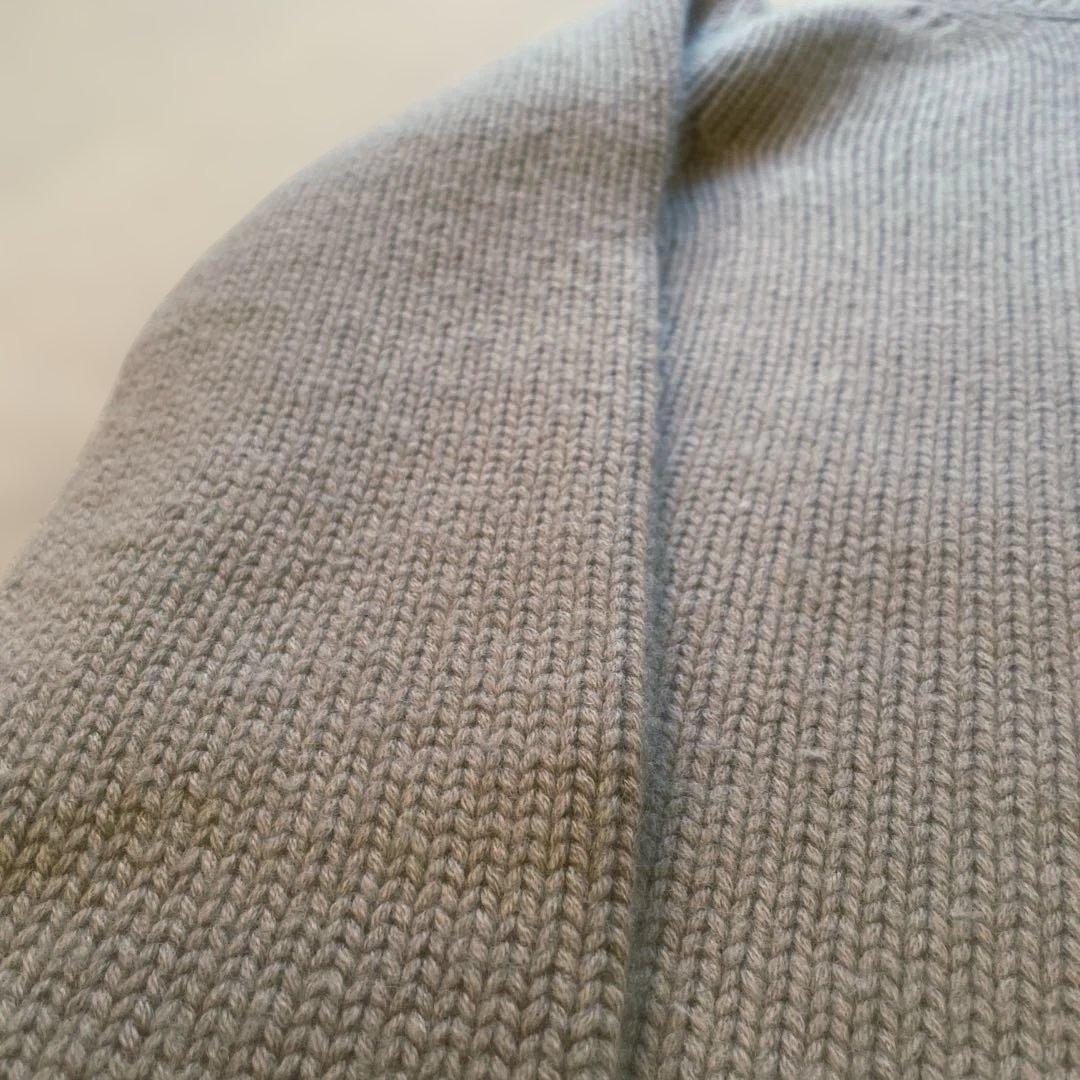 本日17時迄限定価格ブラミンク　タートルニット　カシミヤ100% クリーニング済