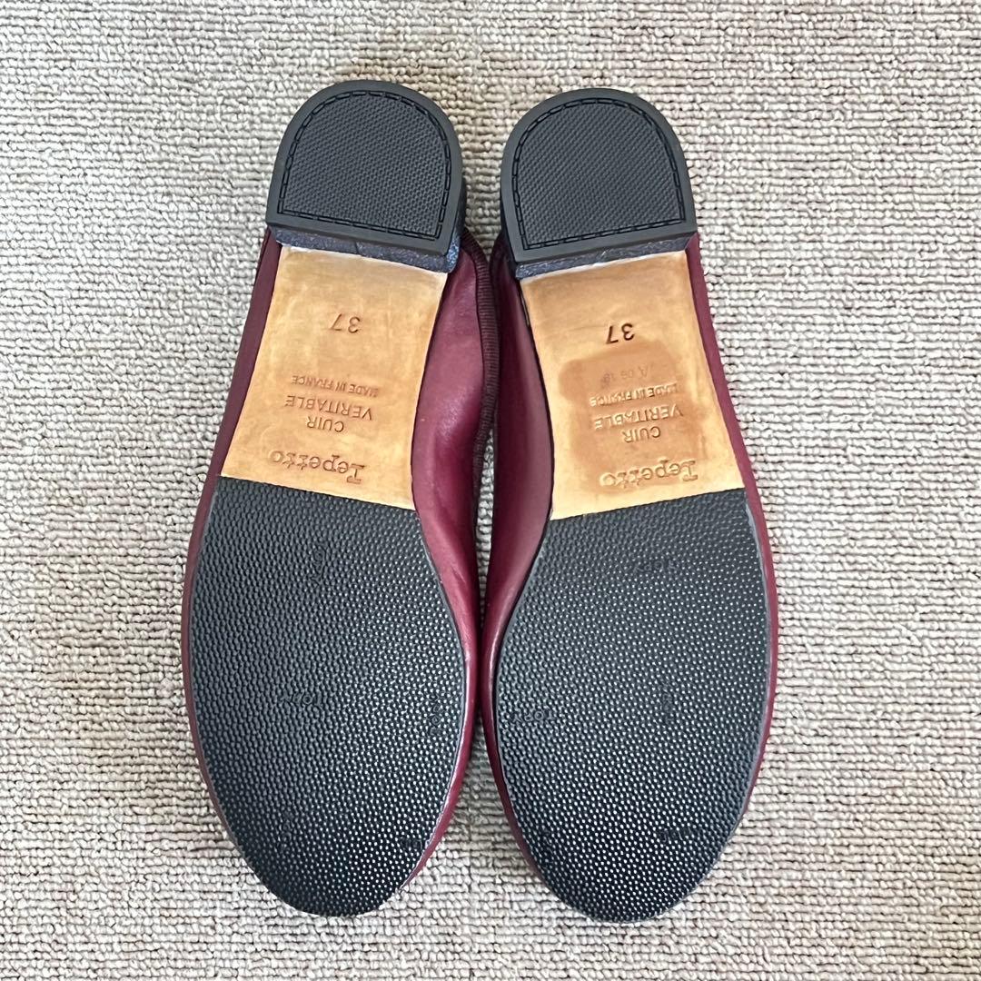 美品・希少✨レペット repetto バーガンディ ミュール EU37