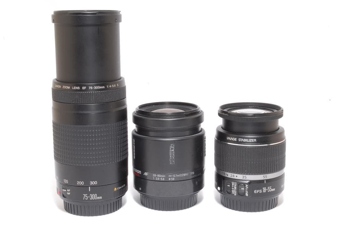 ✨すぐに始めれる　Canon KissX2トリプルレンズセットs数6115回