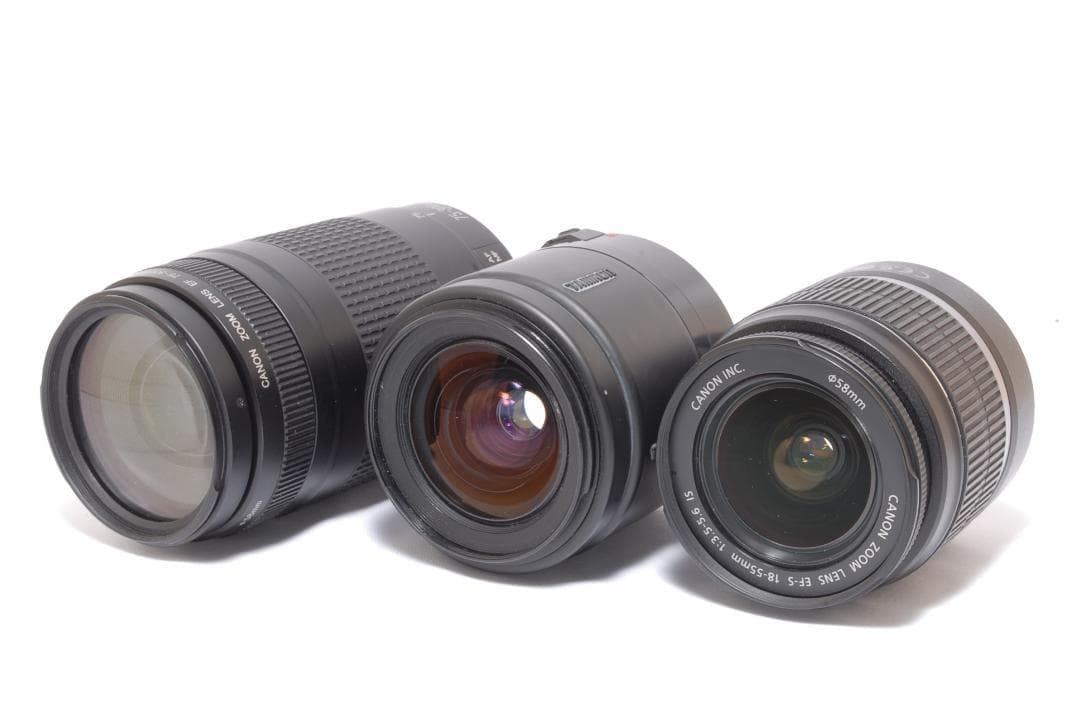 ✨すぐに始めれる　Canon KissX2トリプルレンズセットs数6115回