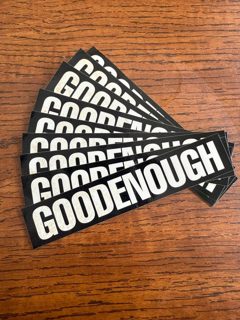 GOODENOUGH ステッカー 9枚セット