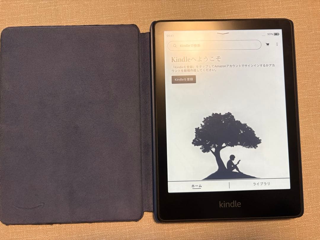8GB Kindle Paperwhite (第11世代) 純正カバー付き
