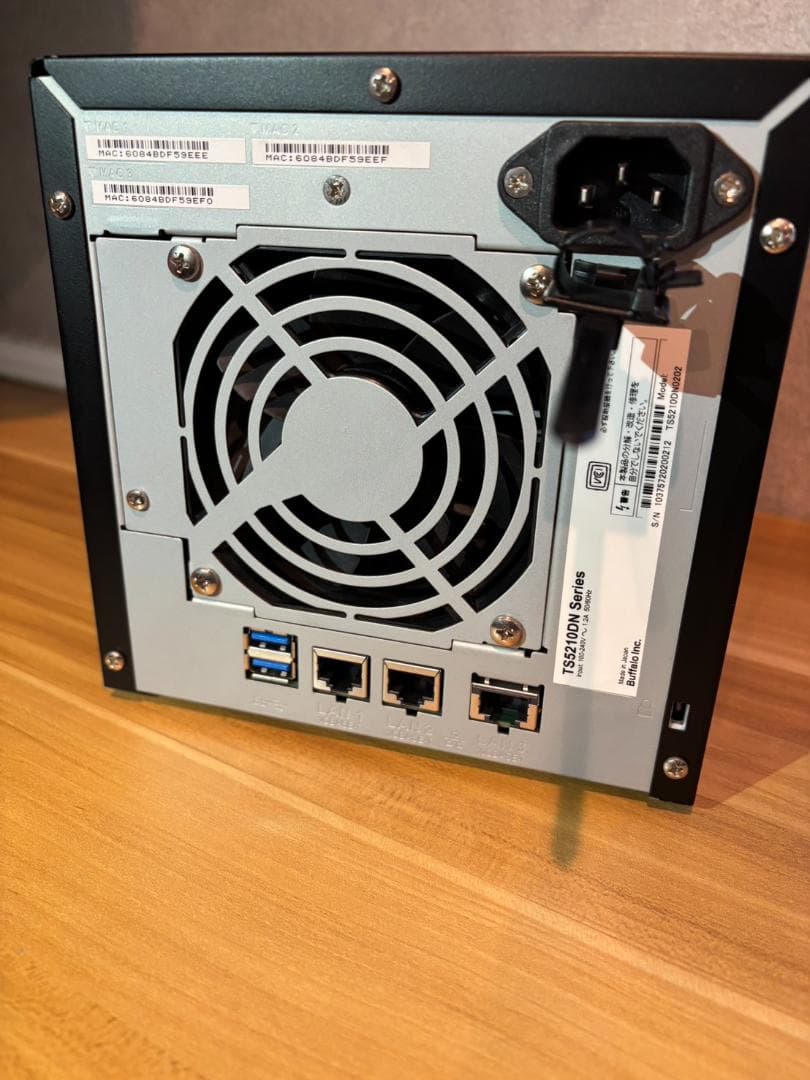 外付けハードディスク・ドライブ BUFFALO TeraStation NAS