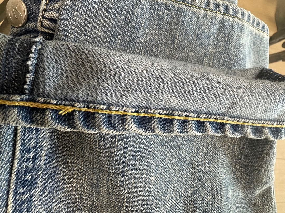 【値下げ】【美品】YANUK ボーイズストレート\"LEA\" / TVS 23