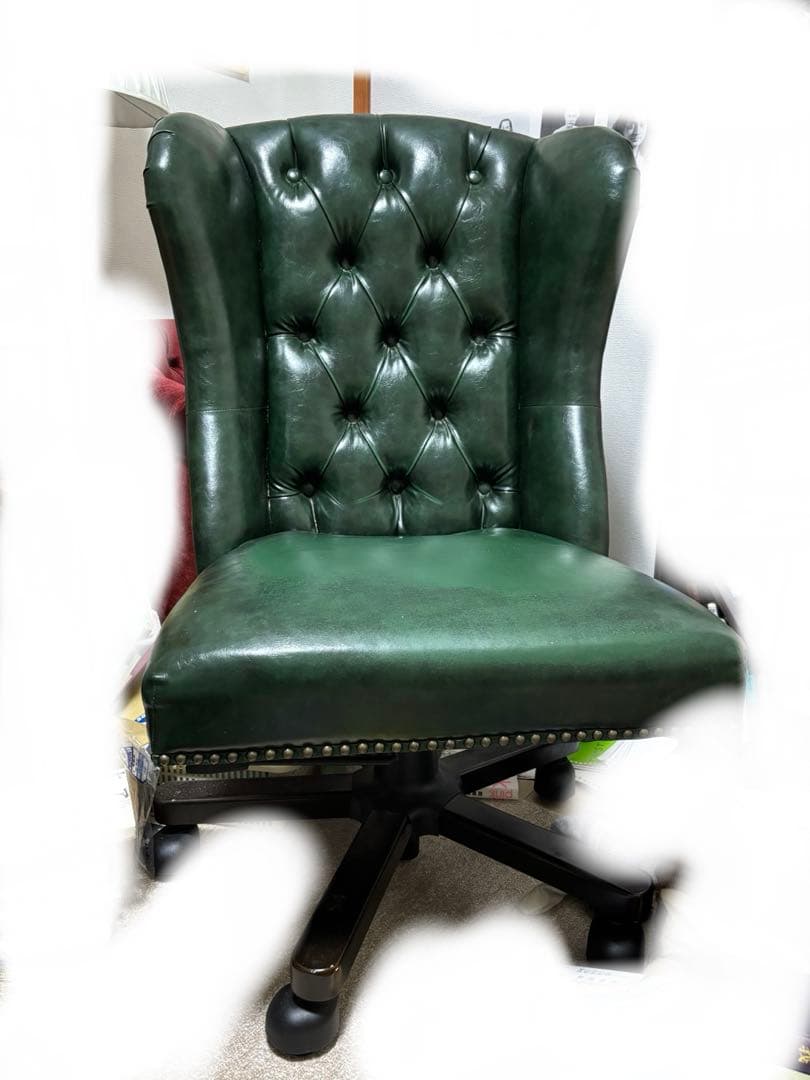 ヴィンセントチェア　ダークグリーン