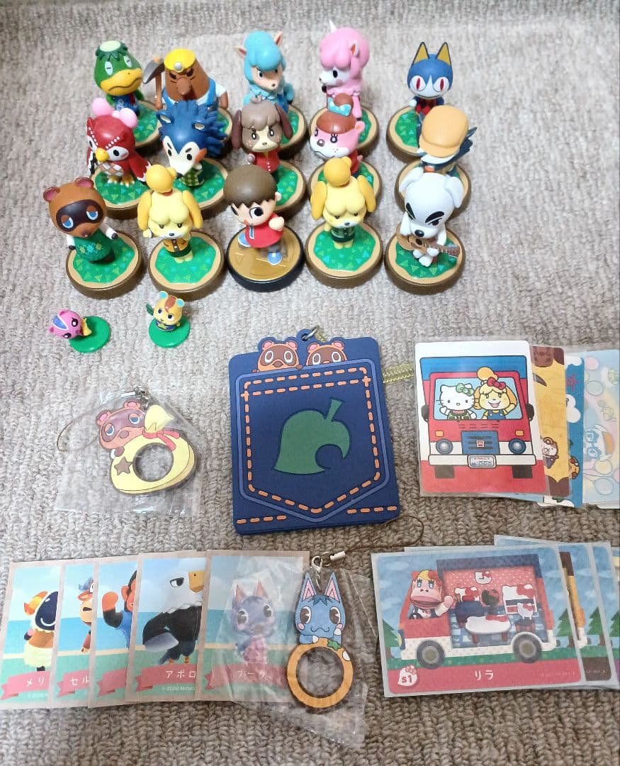 どうぶつの森 amiibo フィギュア 15体まとめ売り　サンリオ amiibo