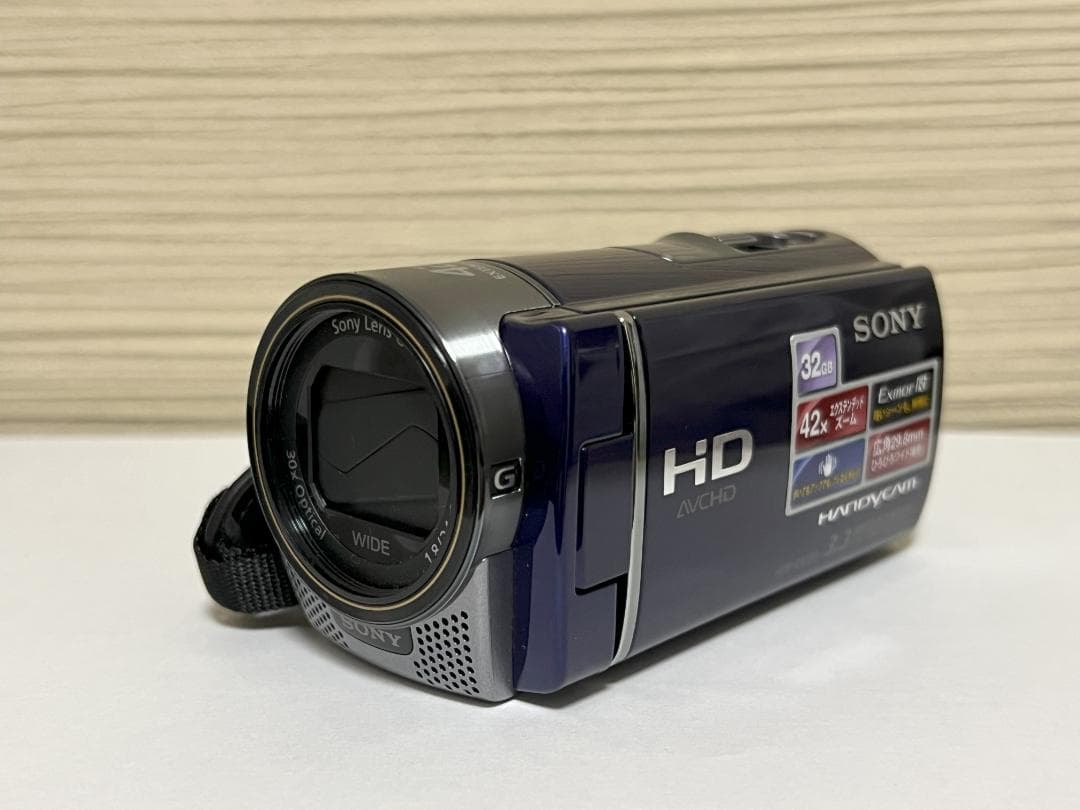 SONY ビデオレコーダー HDR-CX180　高容量バッテリーや三脚も付けます
