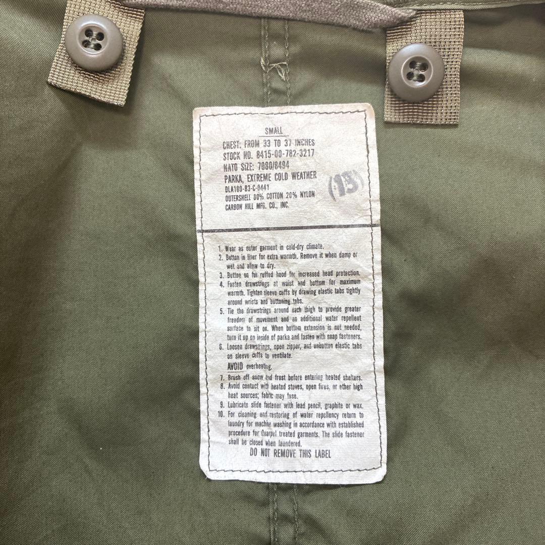 M-65フィッシュテールパーカ S モッズコート