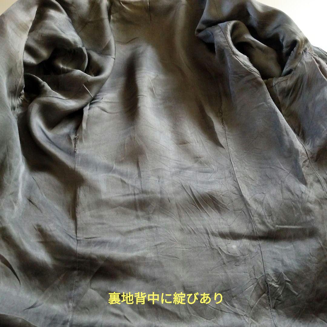 70s Vintage レザーハーフコート レザージャケット カーコート