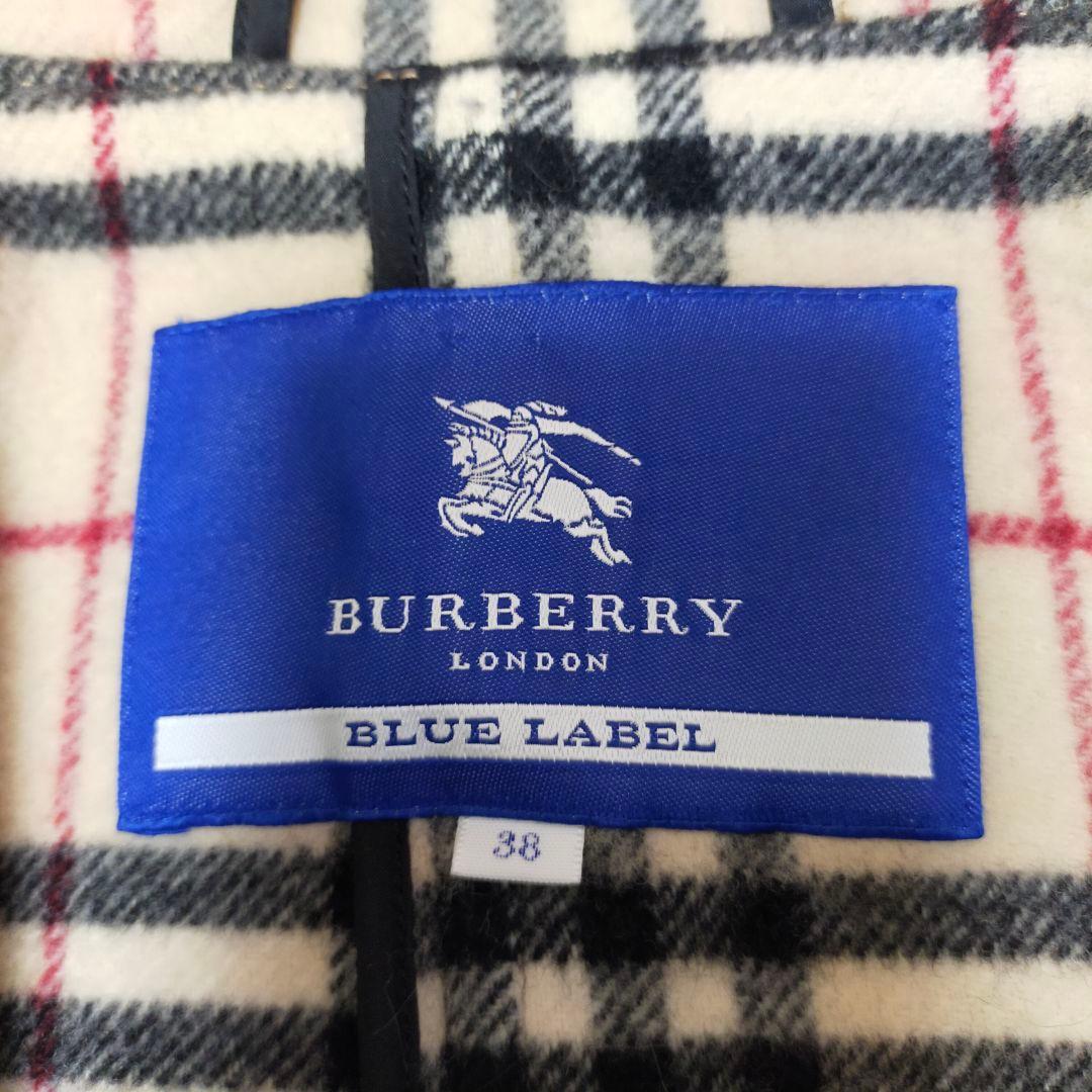 美品　BURBERRY　ノバチェック　ダッフルコート　38サイズ
