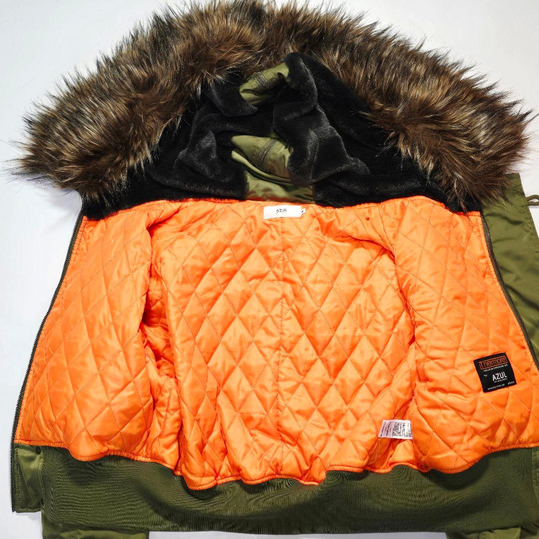 【美品】AZUL BY MOUSSY 短丈　N-2B 平成　Y2K ギャル　M