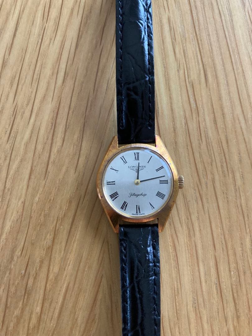 ブ*P様 LONGINES ロンジン フラッグシップ 手巻き式 レディース腕時計