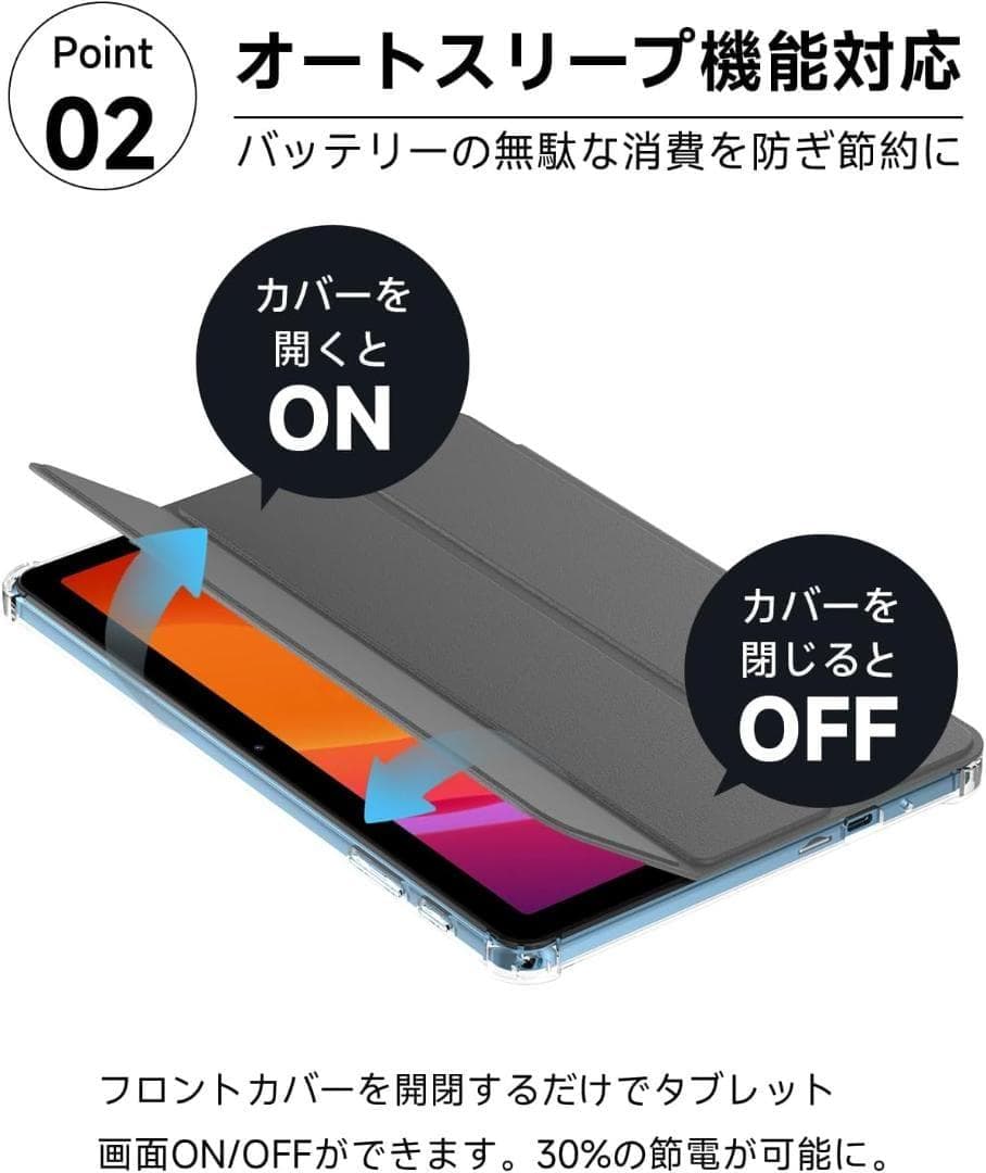 タブレット本体＆カバー　強化版10インチ Wi-Fiモデル 128GB
