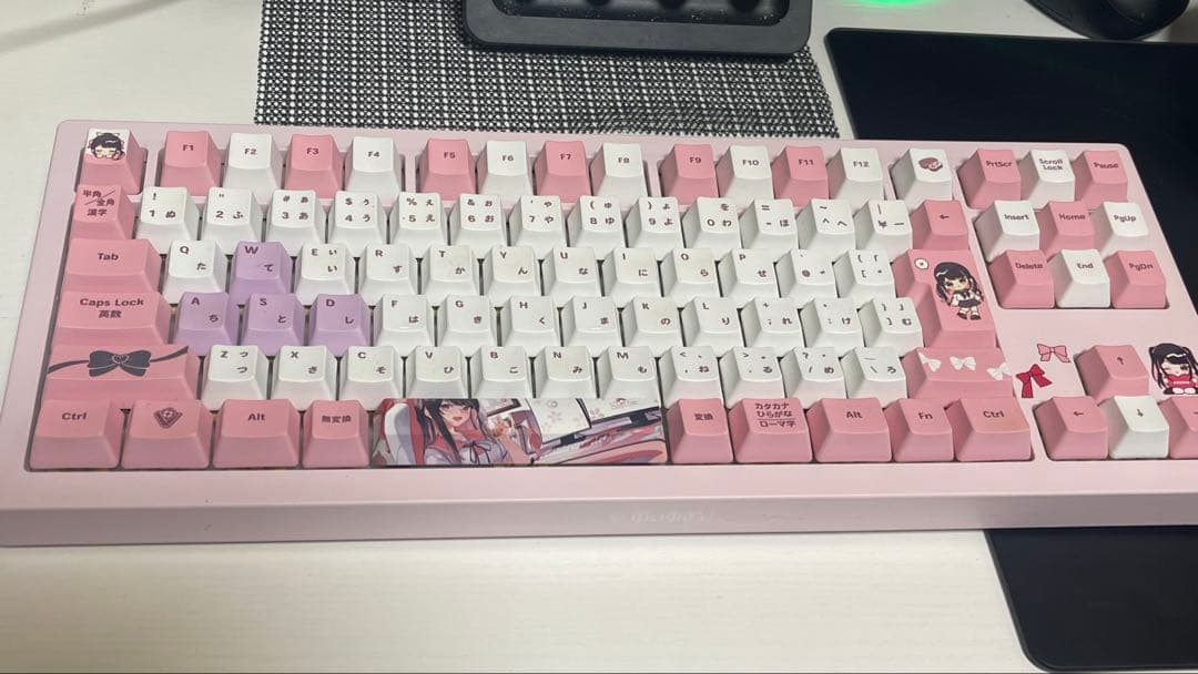 VSPO! GEAR ゲーミングキーボード 花芽なずなEDITION