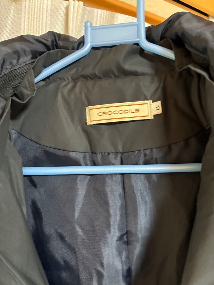 クロコダイル　ダウンジャケット　LL