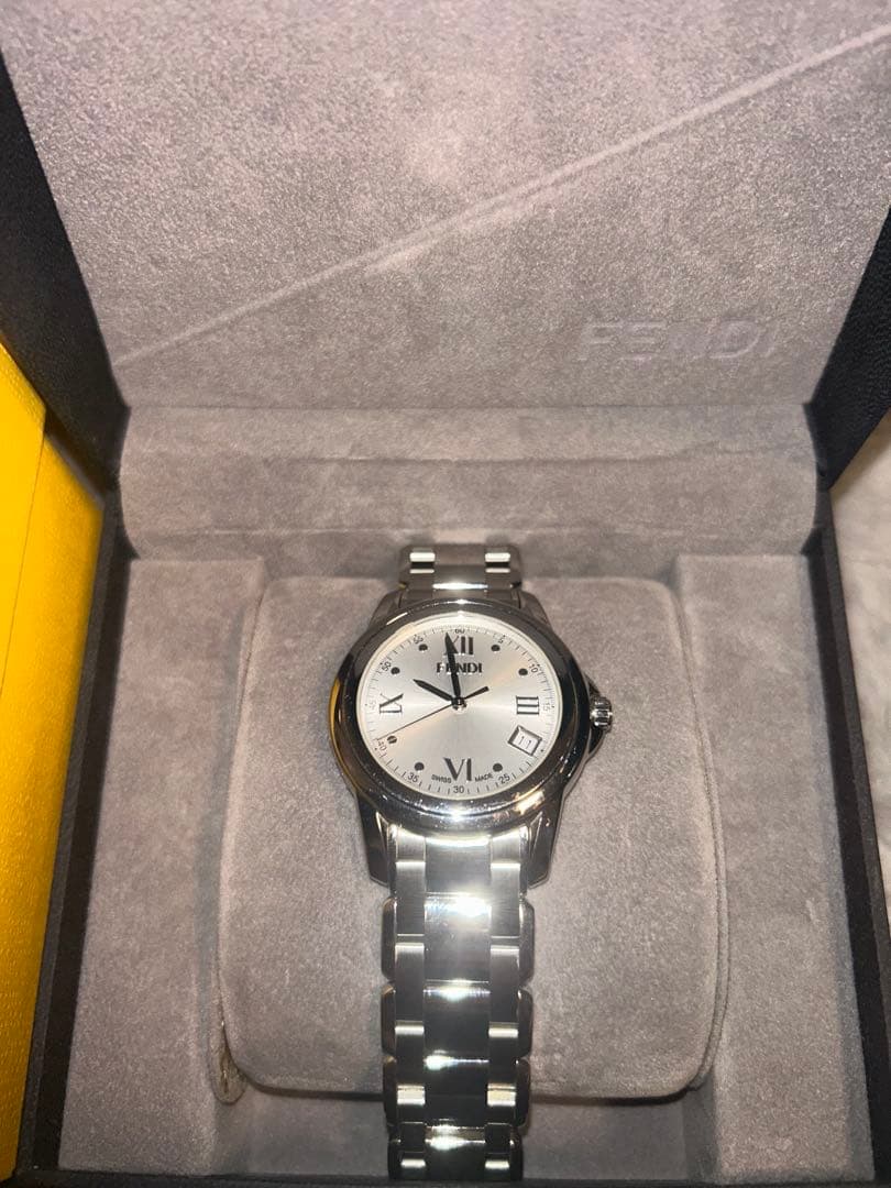FENDI シルバー 時計 正規品