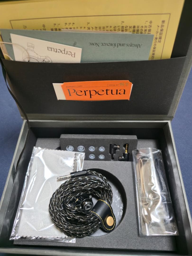 超美品　DITA Perpetua 10周年記念　有線イヤホン