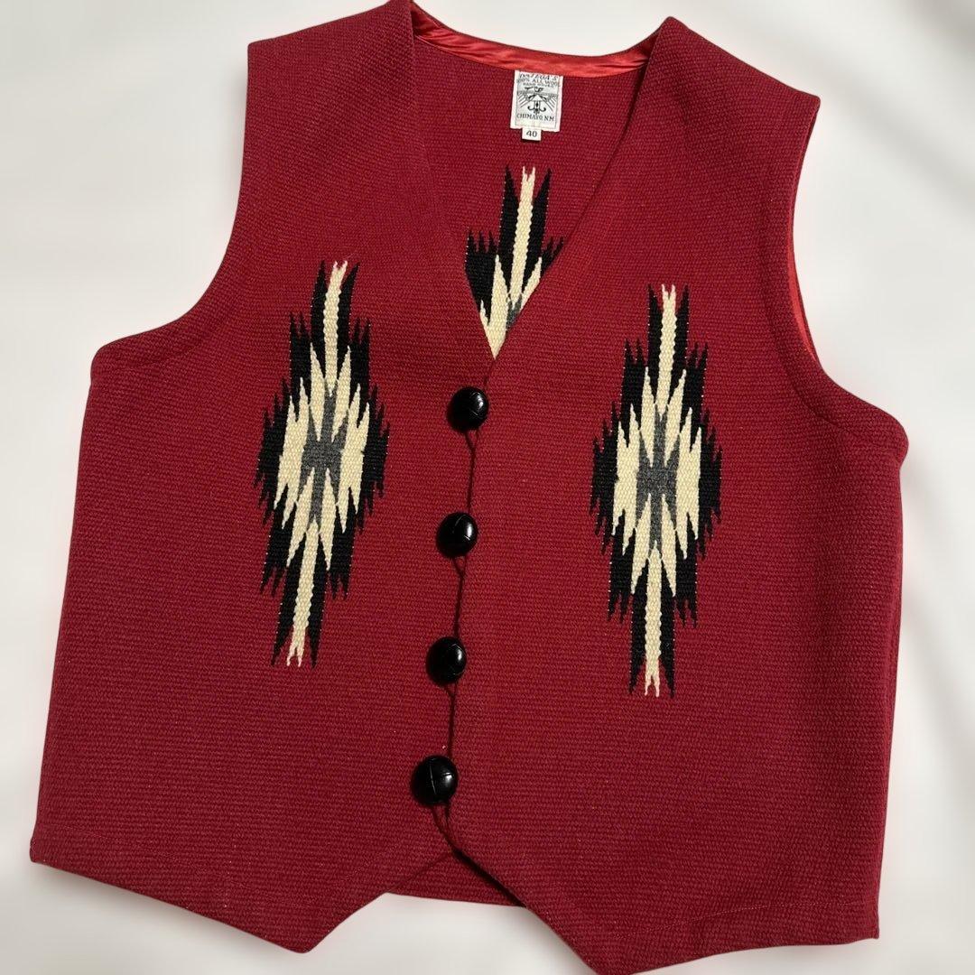 レッド　ORTEGA'S オルテガ チマヨベスト Size40