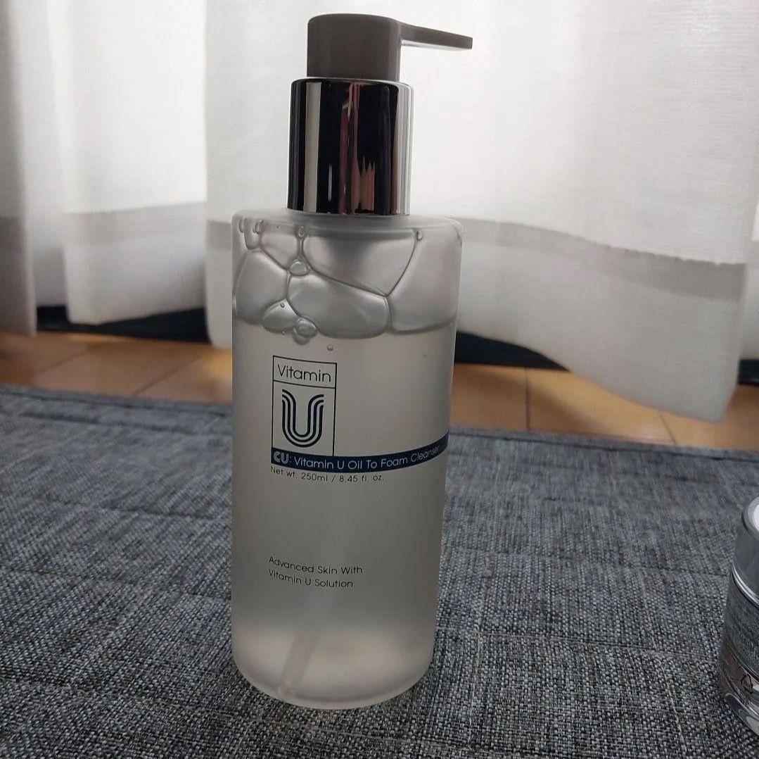 CUSKIN VITAMIN U CU 洗顔 日焼け止め クリーム クレンジング