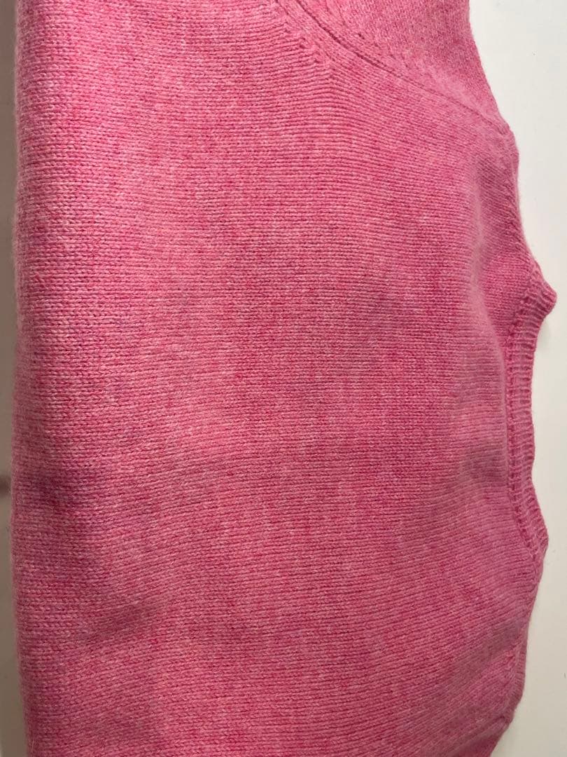 【新品未使用】MAISON KITSUNÉ キツネ柄セーター ピンク