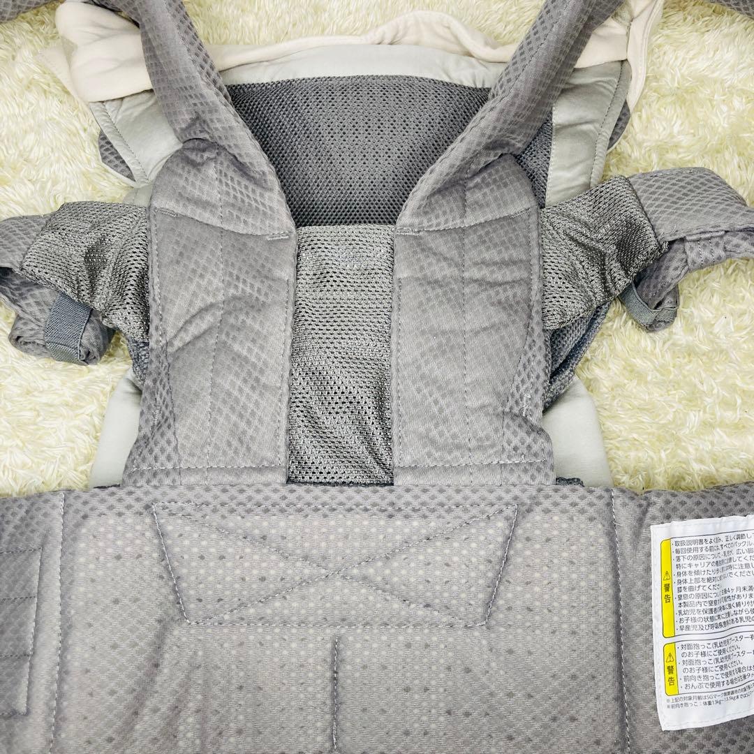 【美品】NUNA ヌナ cudl カドル メッシュグレー 抱っこ紐