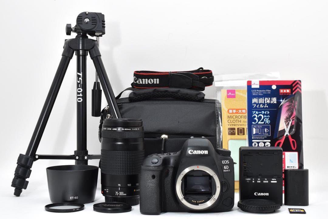 デジタルカメラ Canon EOS 6D Mark II /Canon EF 75-300mm