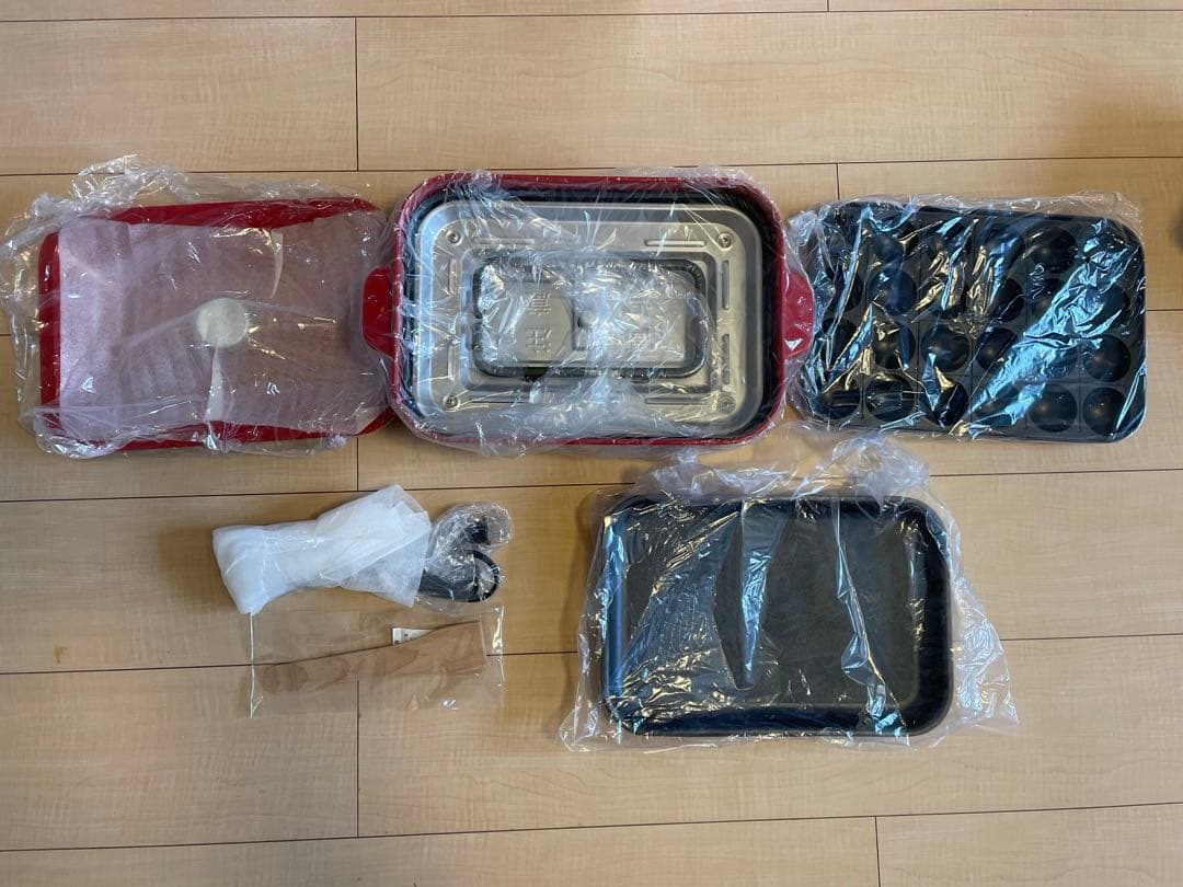 BRUNO ホットプレート たこ焼きプレート・セラミックコート鍋付き