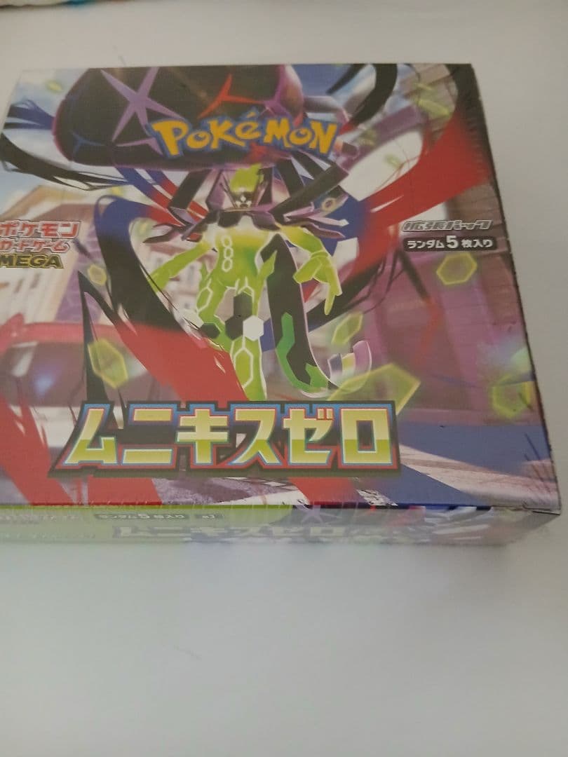 ポケモンカードゲーム ムニキスゼロ 未開封シュリンク付　1BOX